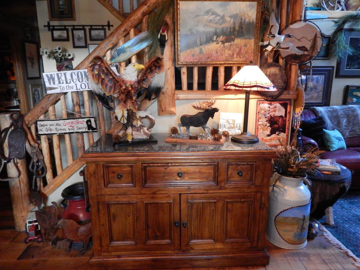 Idle Spurs Log Cabin Bed & Breakfast Black Diamond Kültér fotó